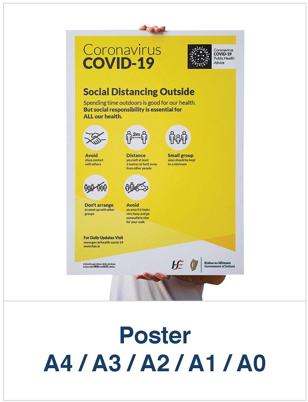 Covid 19 poster printing 